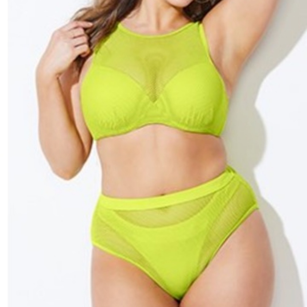 GABIFRESH Lime Green swimsuit